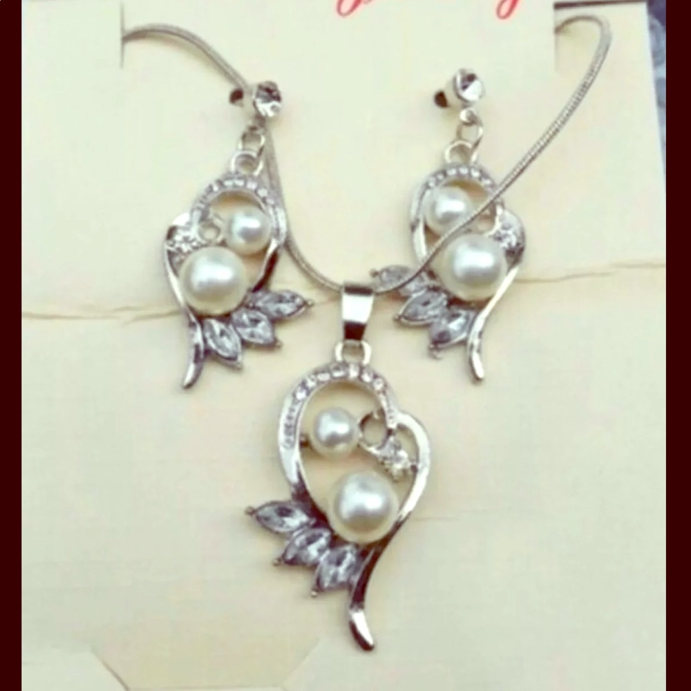 18KGoldFilled Austrian Crystals Set